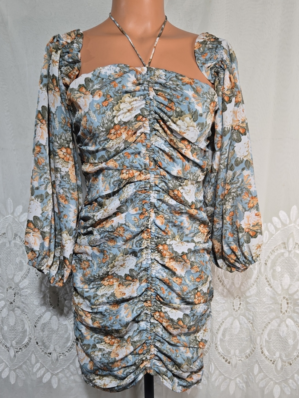 HELLO MOLLY Floral Print Mini Dress sz Medium